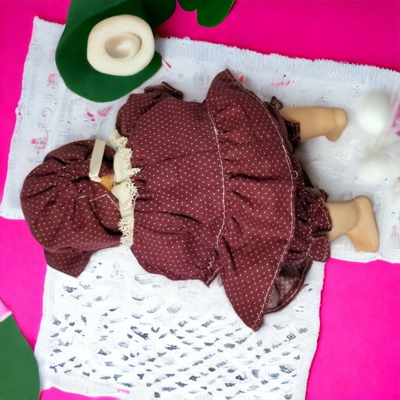 Porcelain Cloth Baby Doll MARY UFDC Boston 1987 National Convention LINDA STEELE - Picture 9 of 9